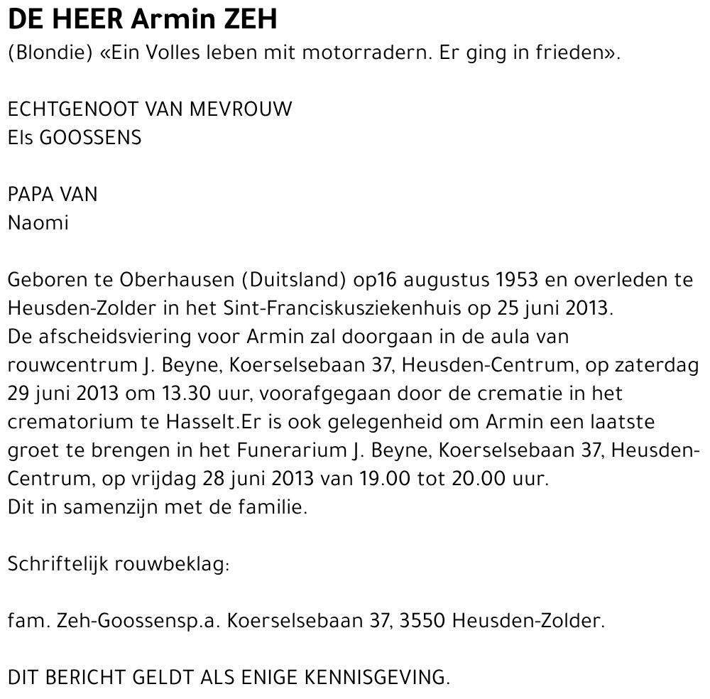 Armin Zeh