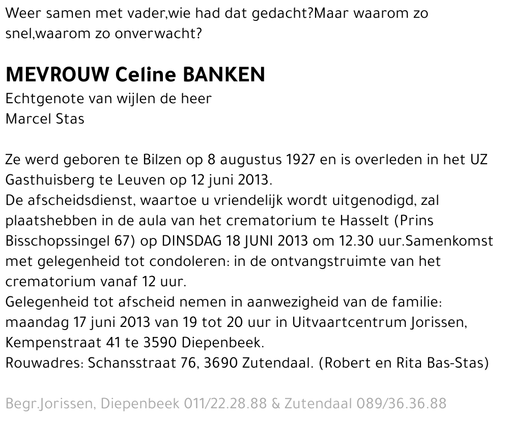 Celine BANKEN