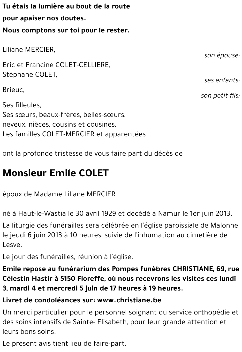 Emile COLET