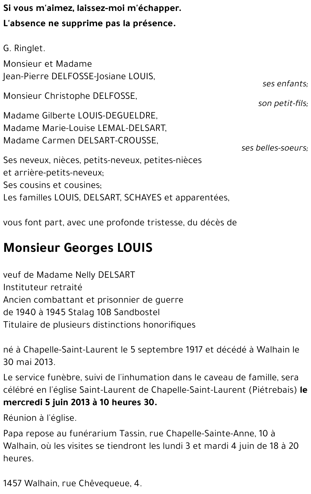 Georges LOUIS