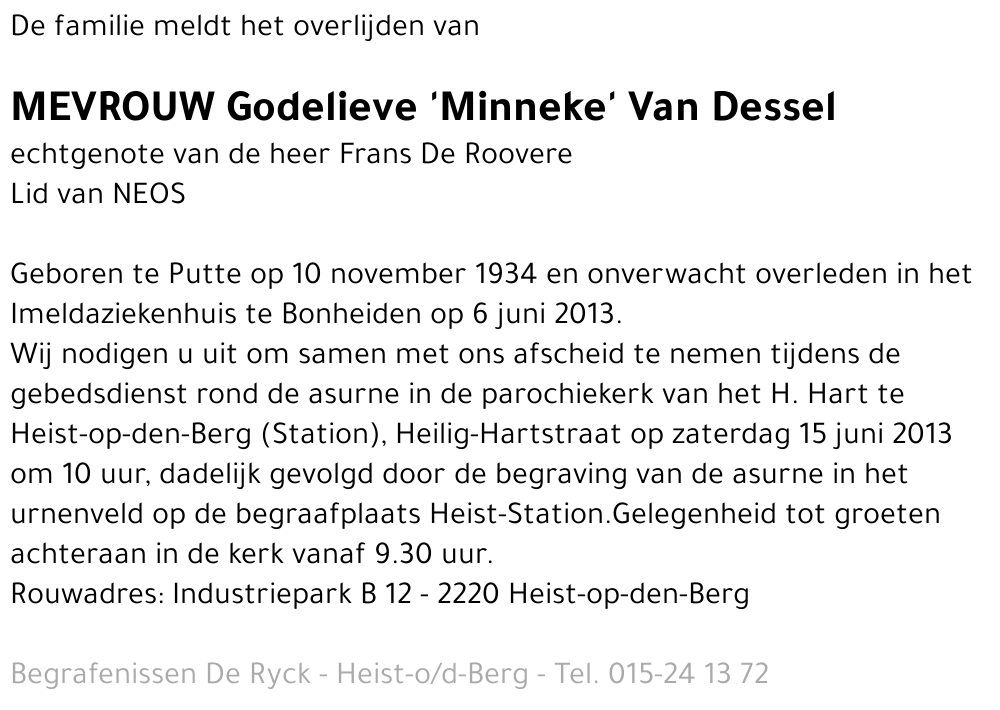 Godelieve Van Dessel
