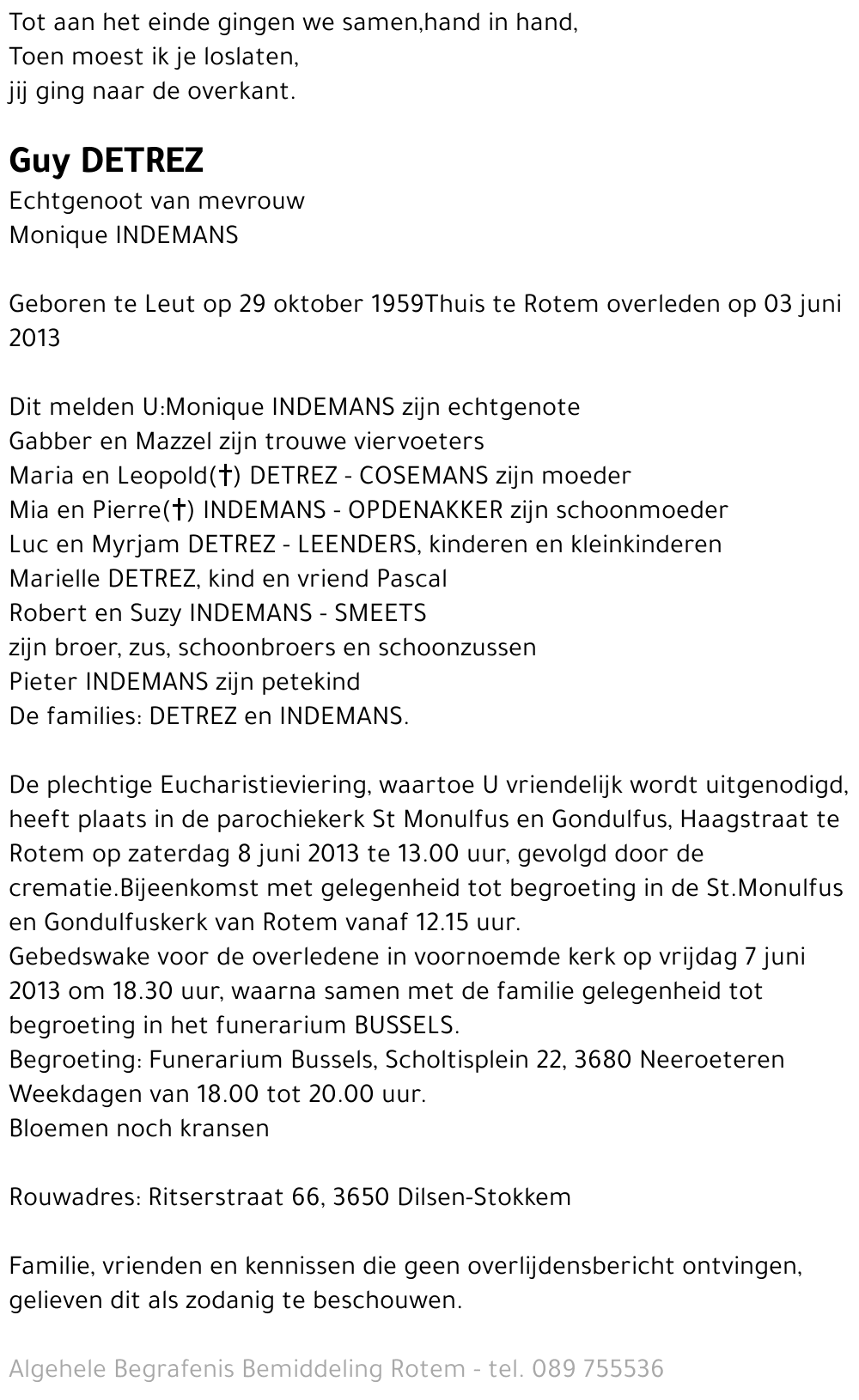 Guido Martin Hubert DETREZ