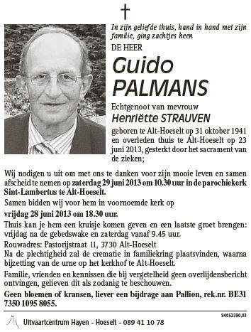 Guido PALMANS