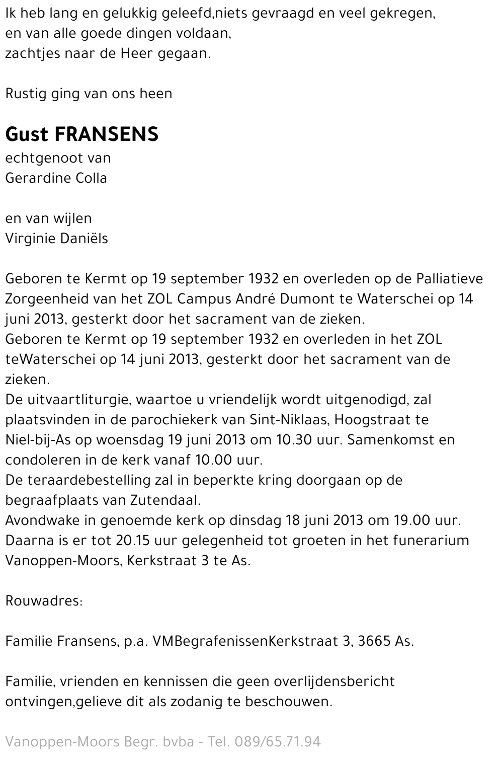 Gust Fransens