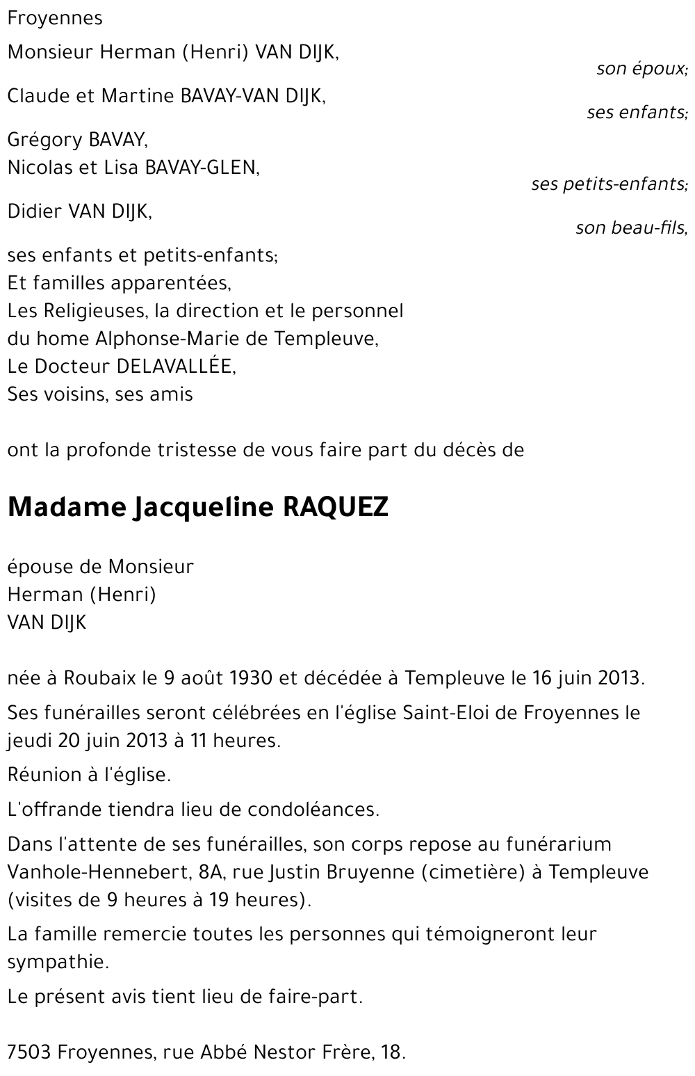Jacqueline RAQUEZ