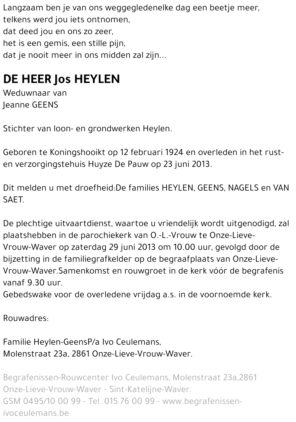 Jos Heylen