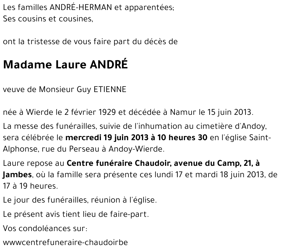 Laure ANDRÉ
