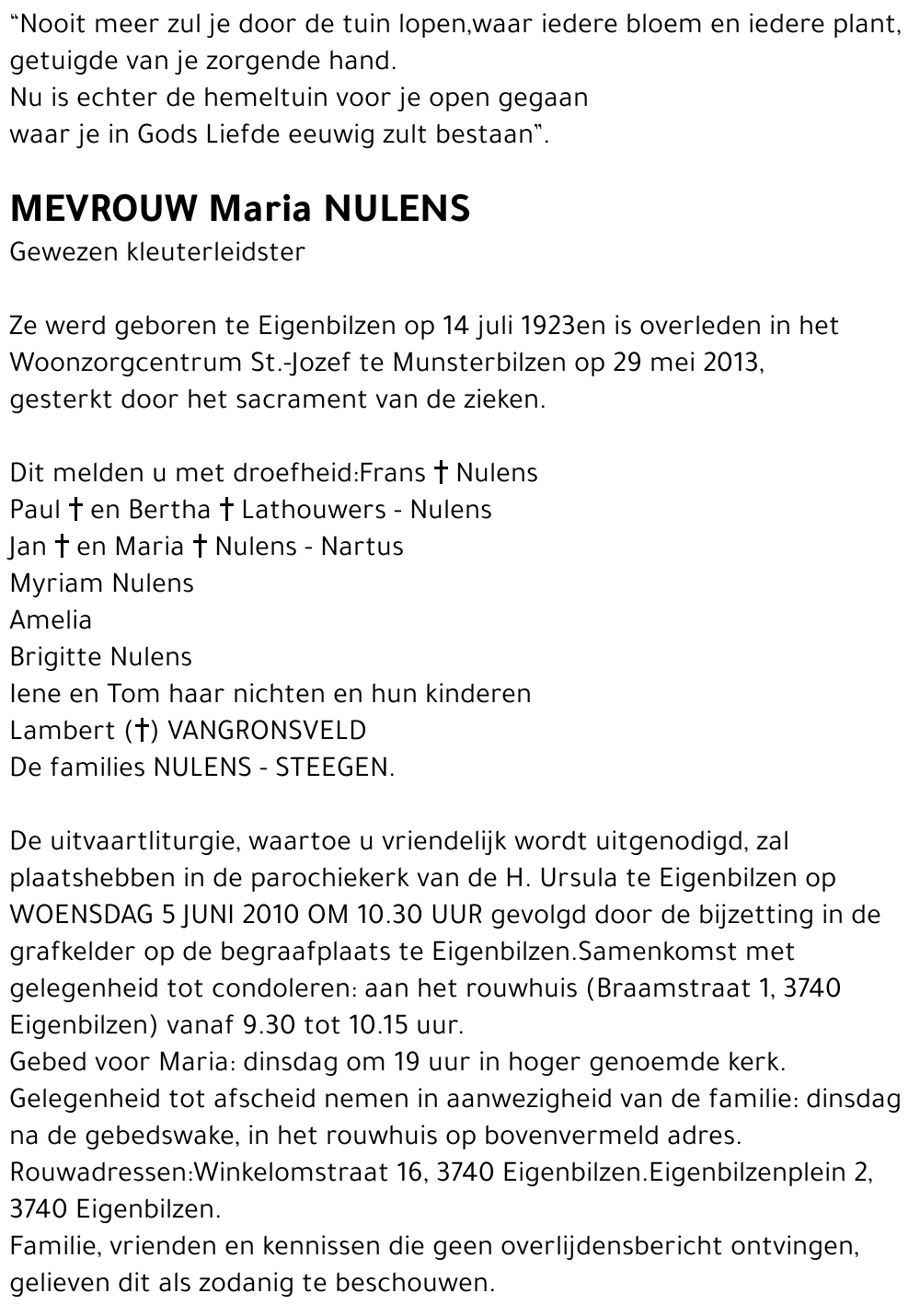 Maria NULENS