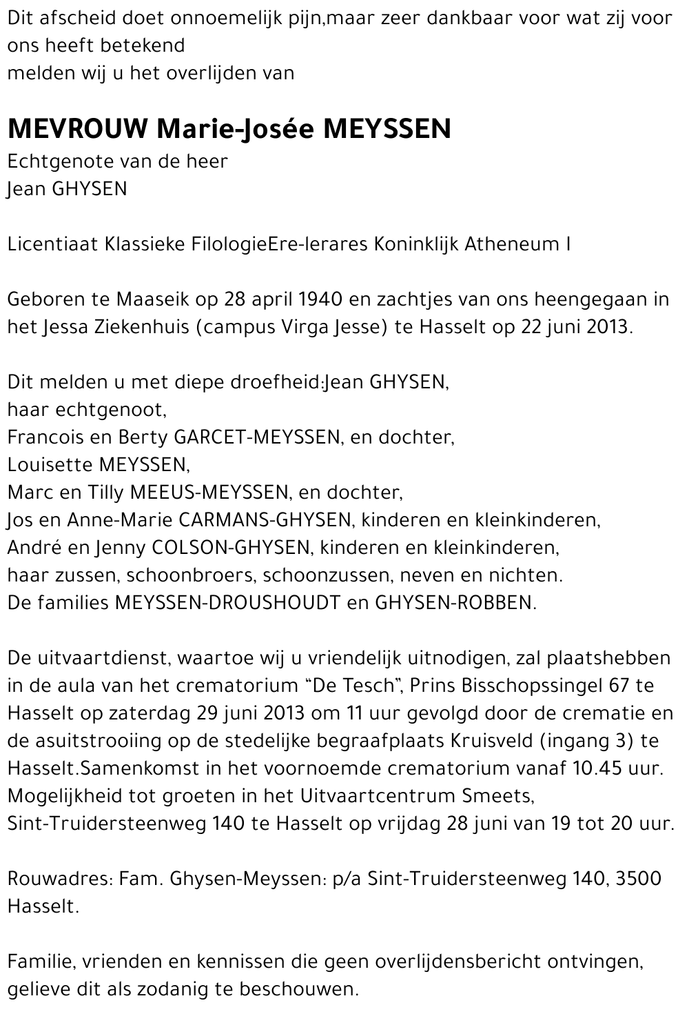 Marie-Josée Meyssen