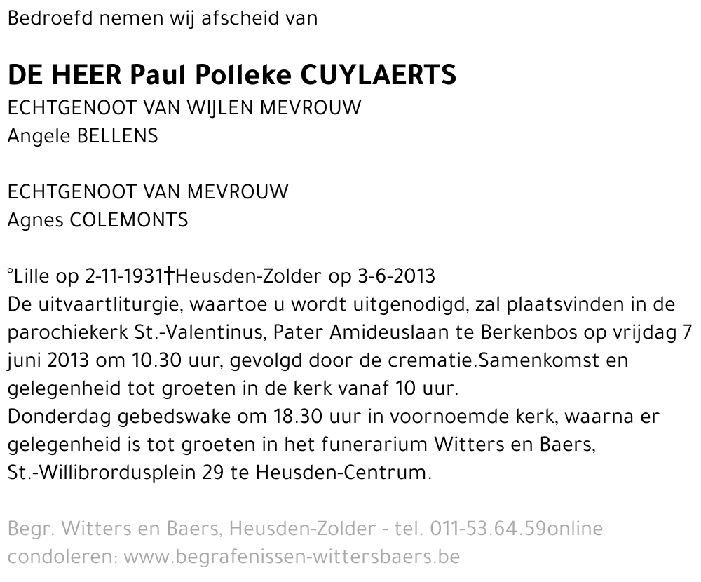 Paul Polleke Cuylaerts