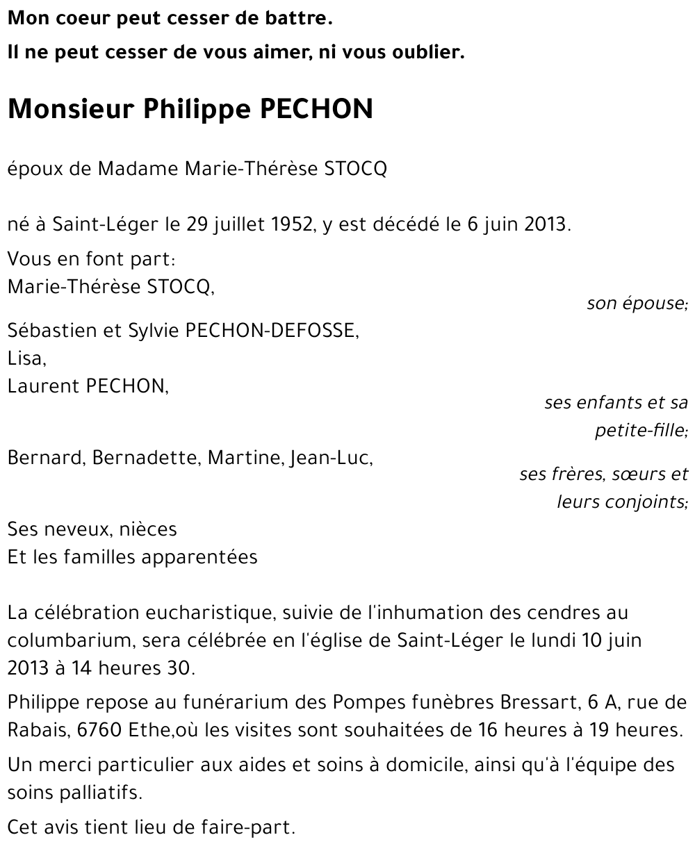 Philippe PECHON