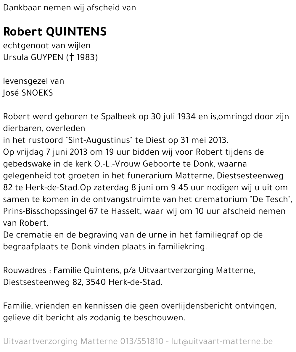 Robert Quintens