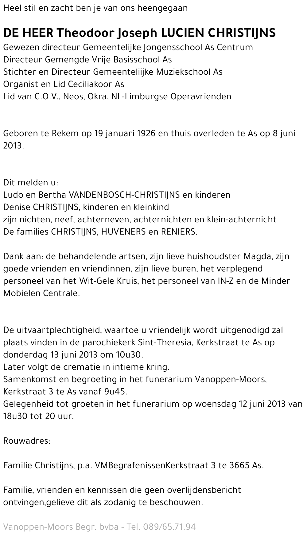 Theodoor Joseph Lucien Christijns