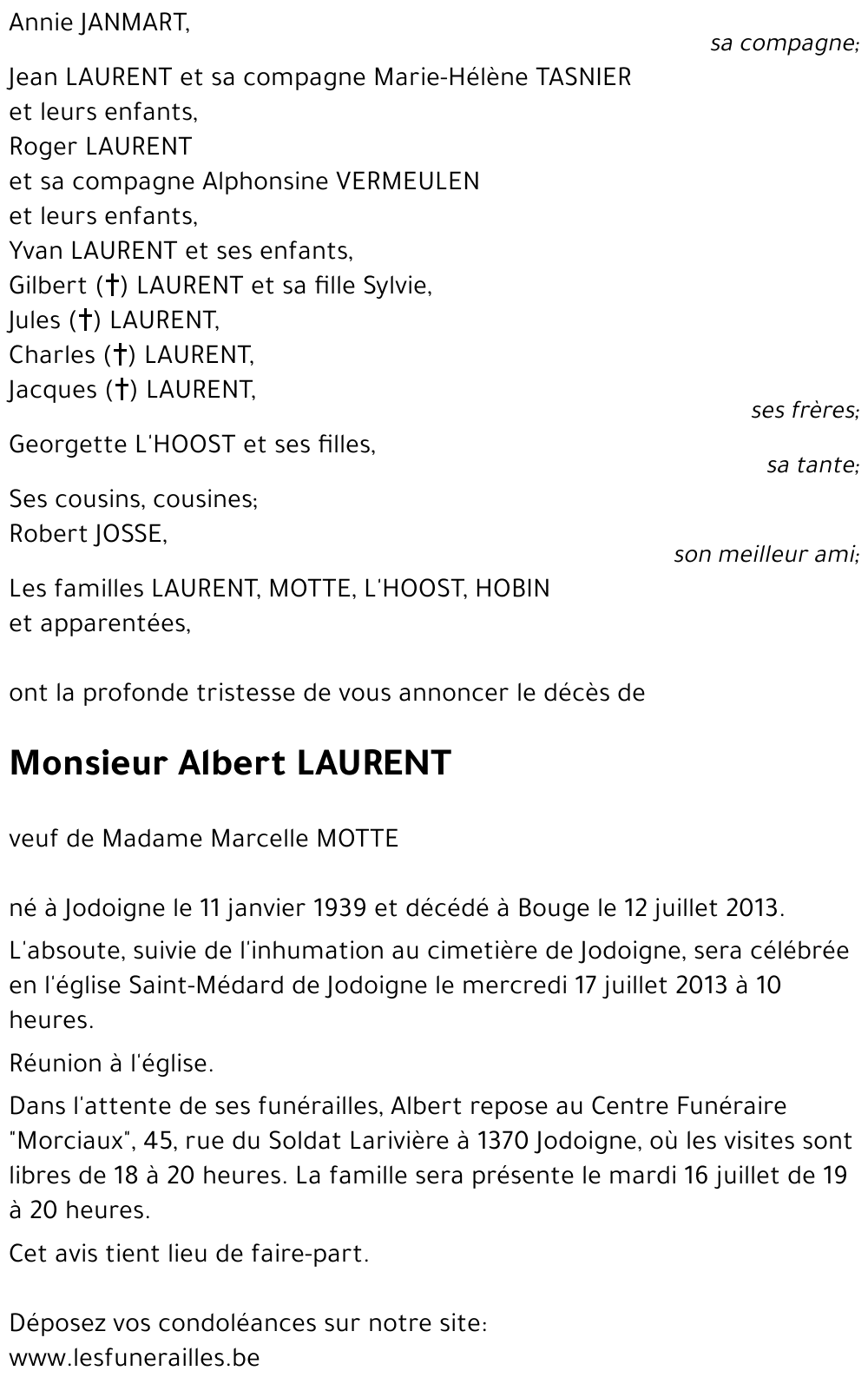 Albert LAURENT