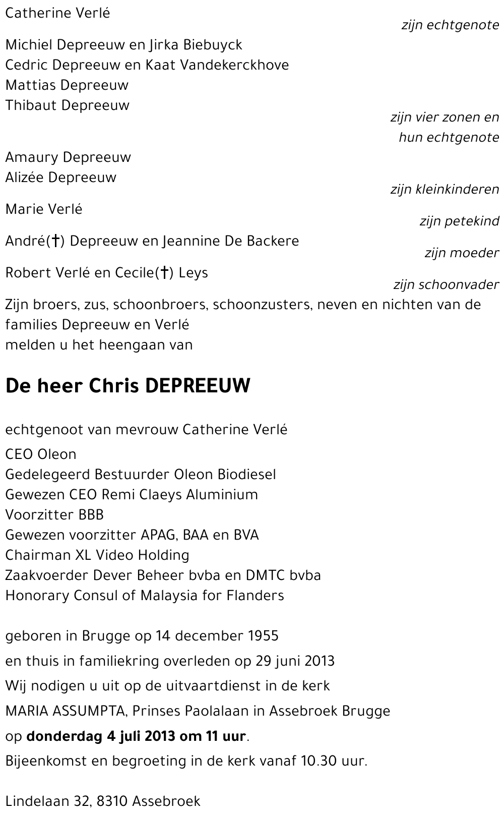 Chris DEPREEUW