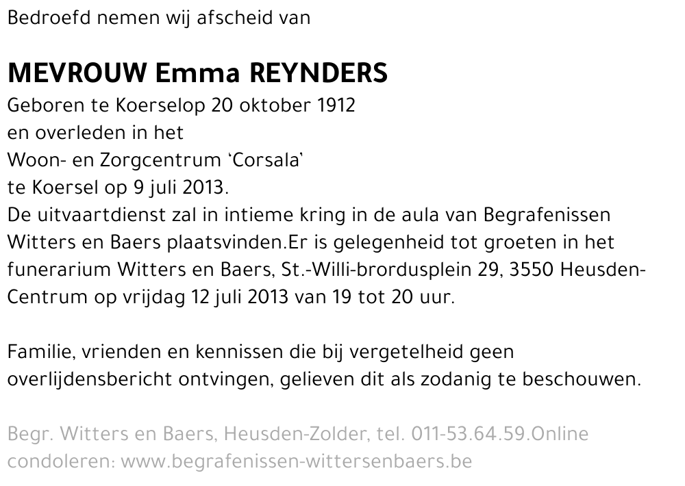 Emma Reynders