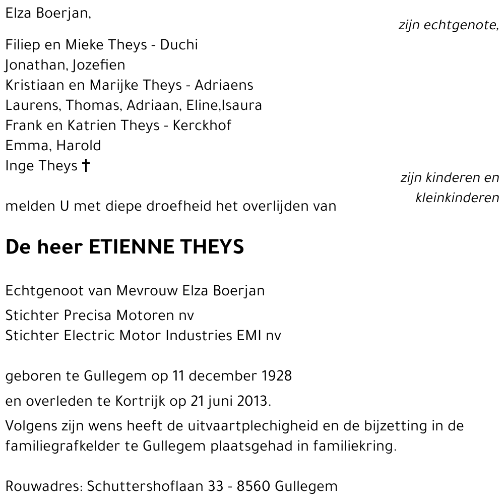 Etienne Theys