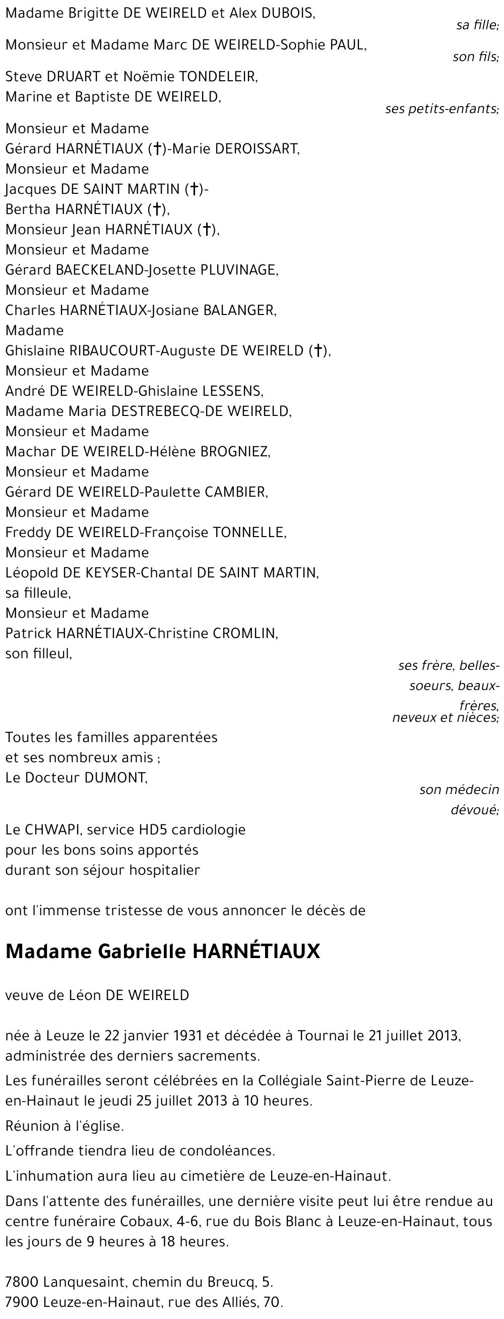 Gabrielle HARNETIAUX