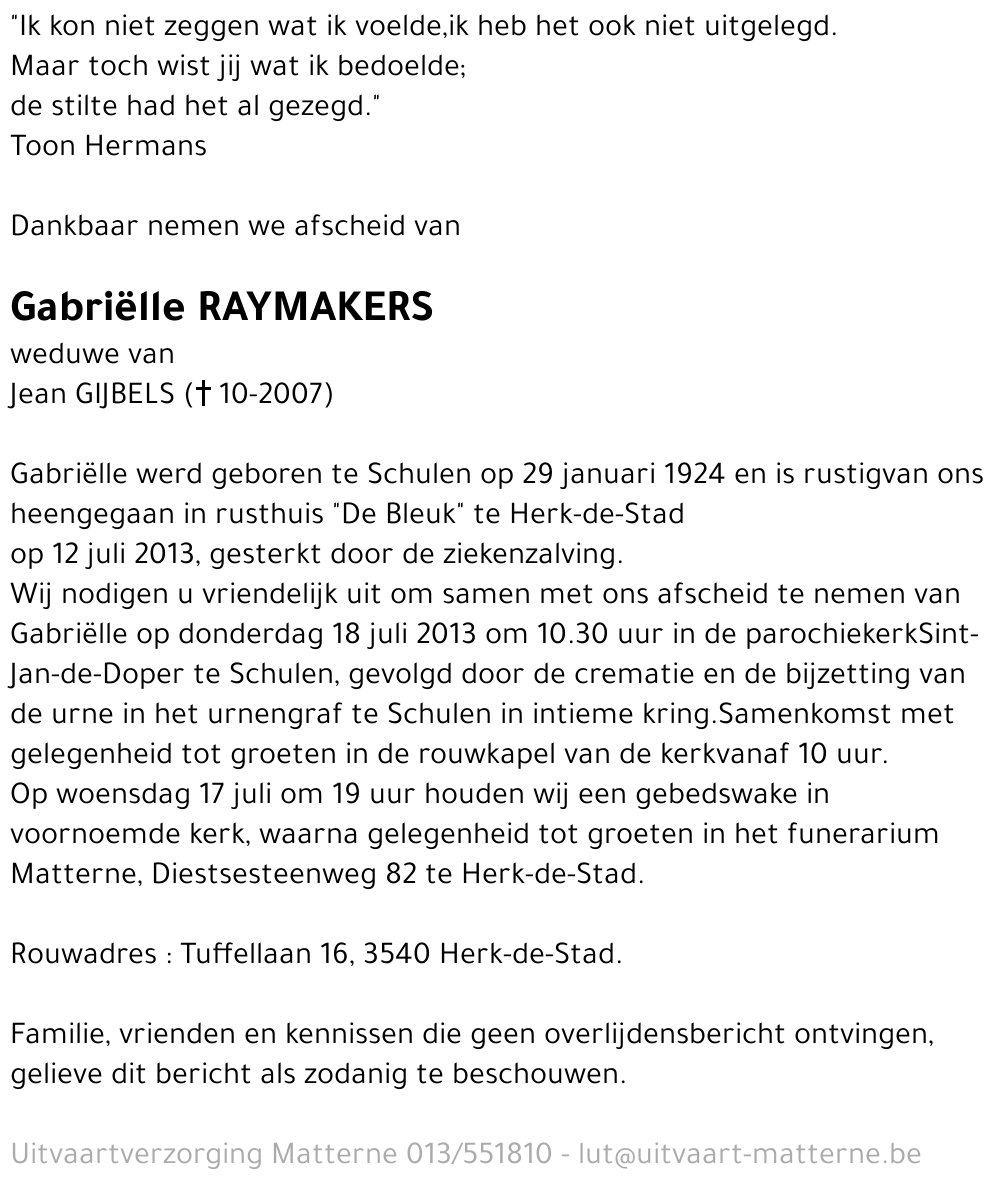 Gabriëlle Raymakers