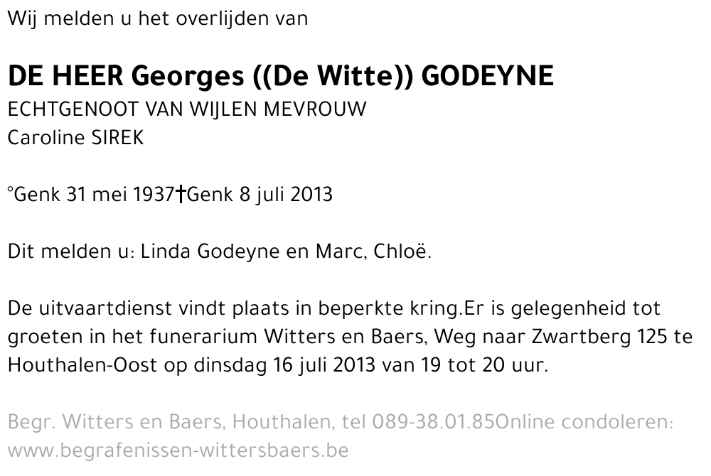 Georges Godeyne