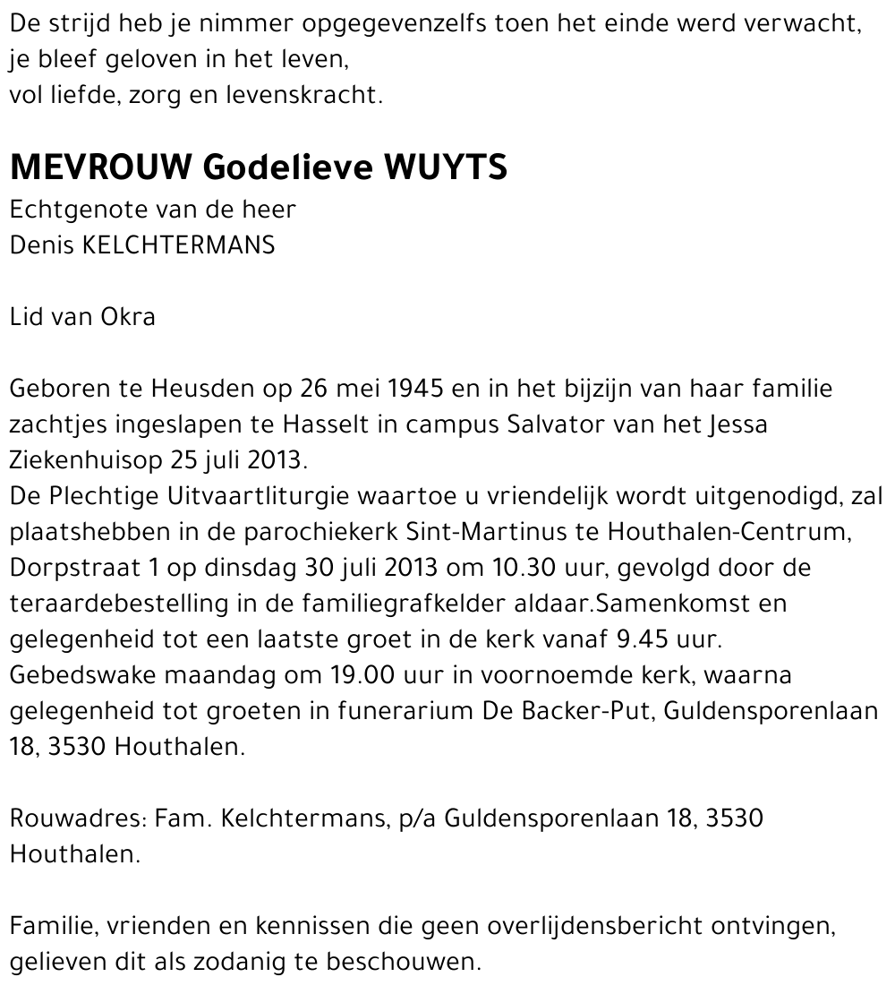 Godelieve WUYTS