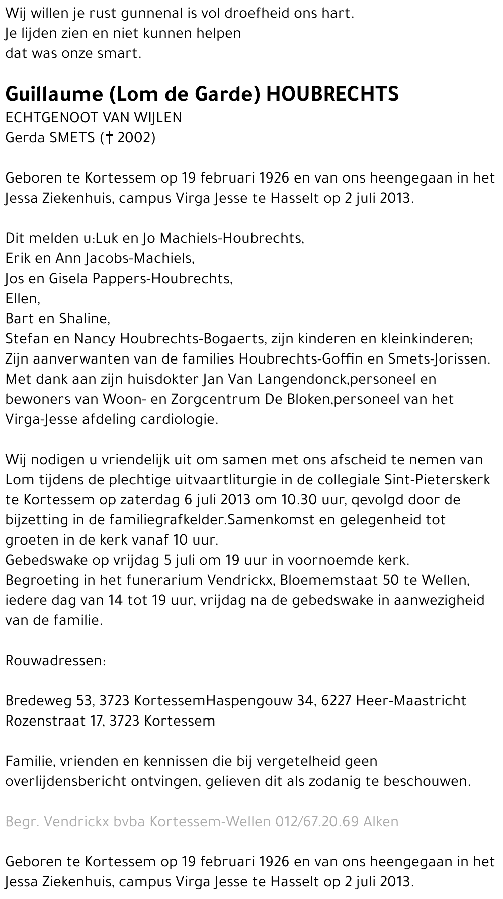 Guillaume Houbrechts