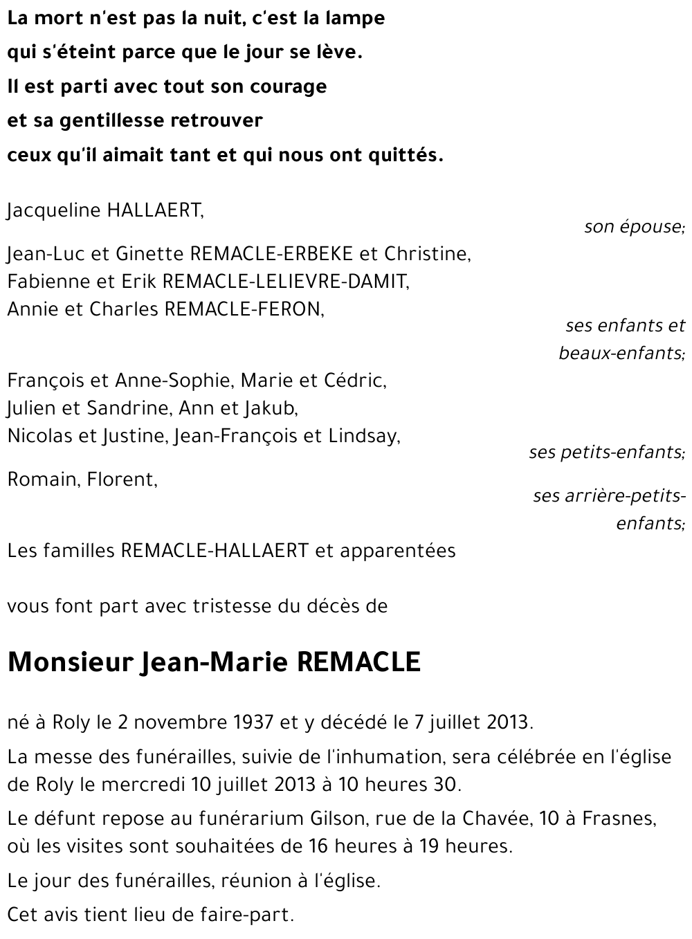 Jean-Marie REMACLE