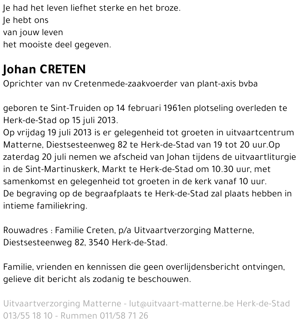 Johan Creten