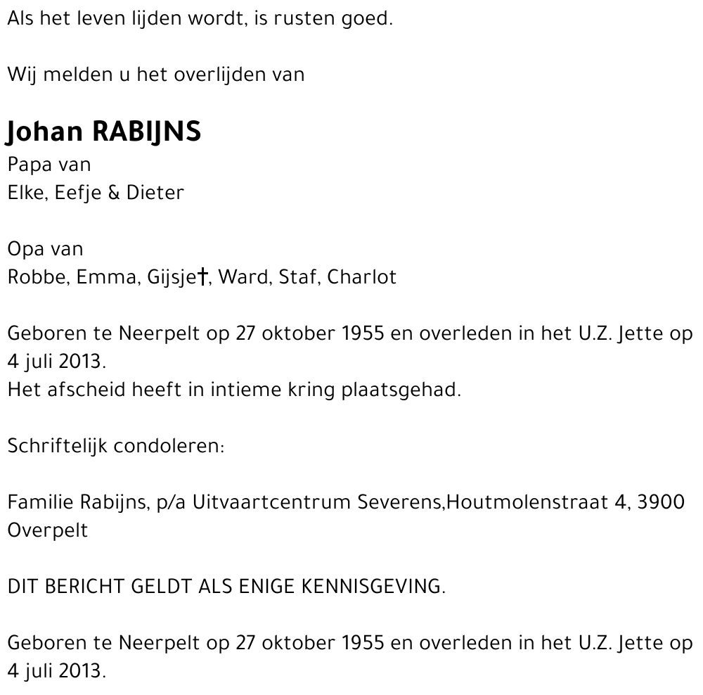 Johan Rabijns
