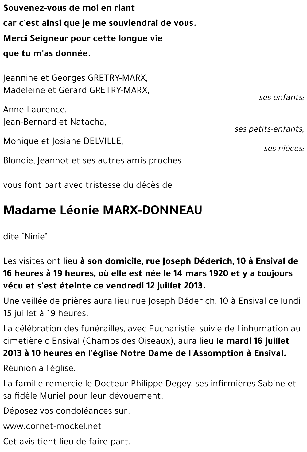 Léonie DONNEAU