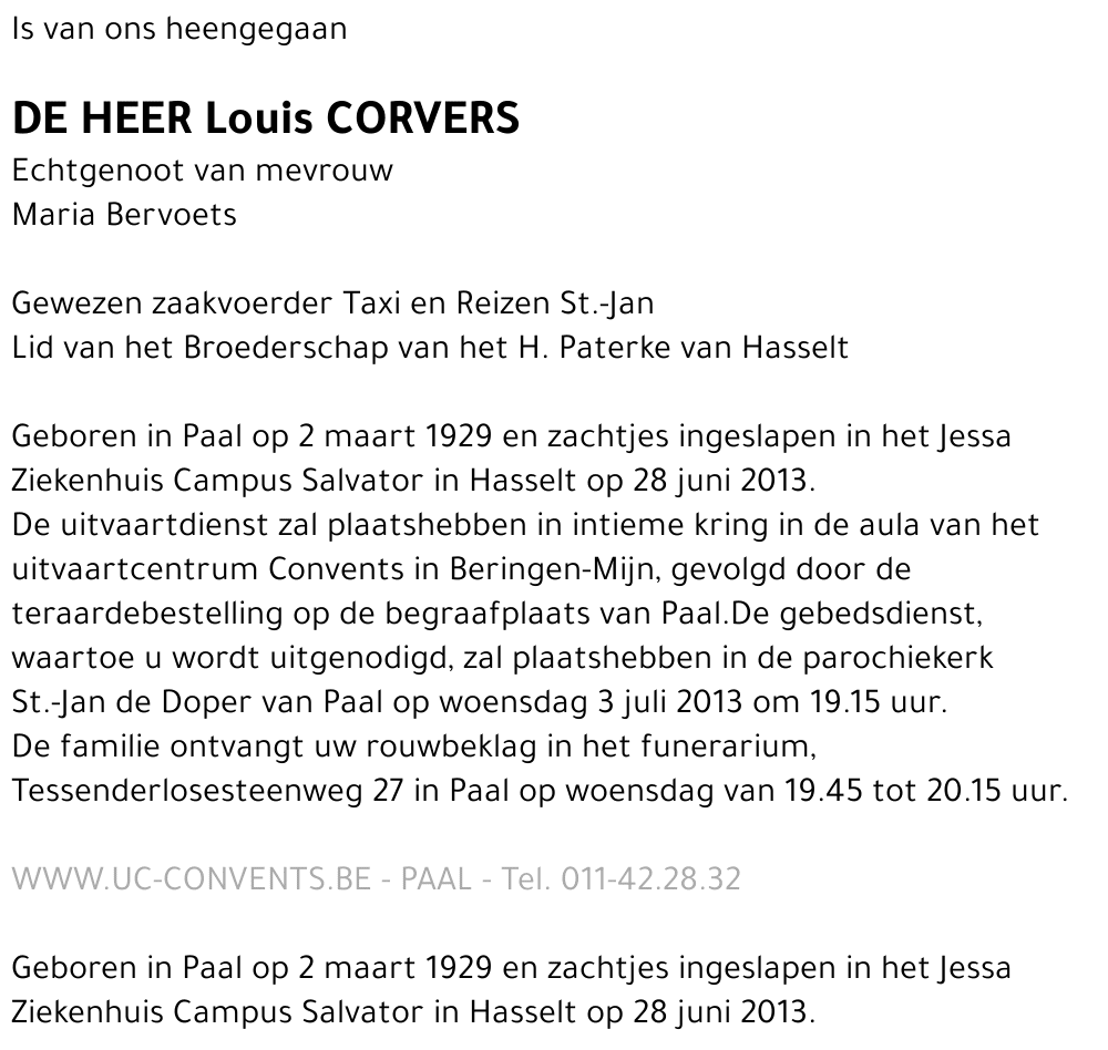 Louis Corvers
