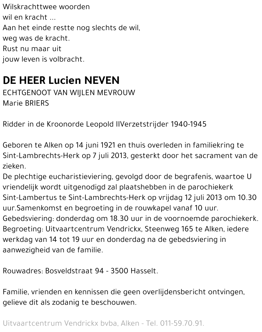 Lucien Neven