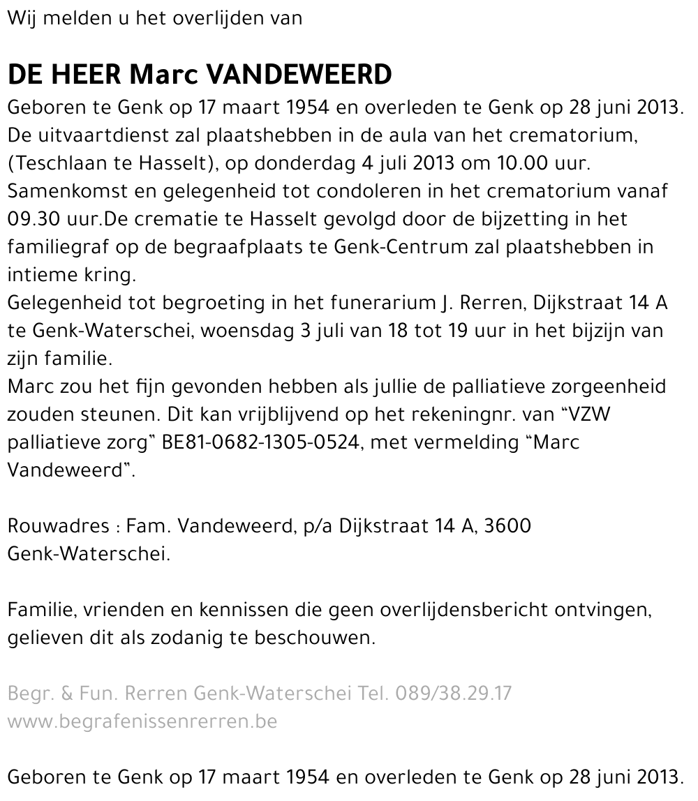 Marc Vandeweerd