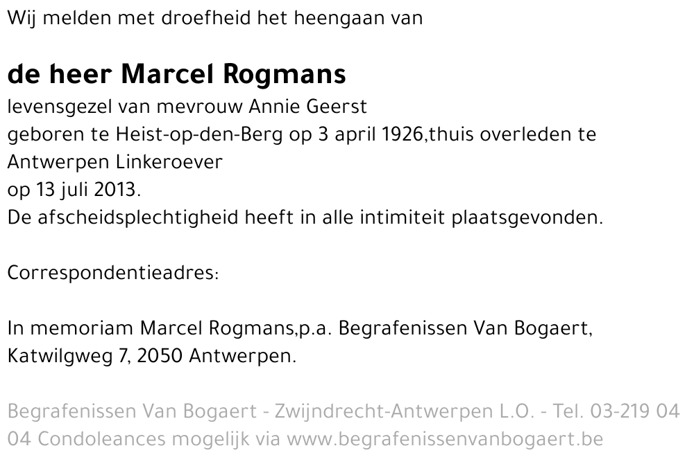 Marcel Rogmans