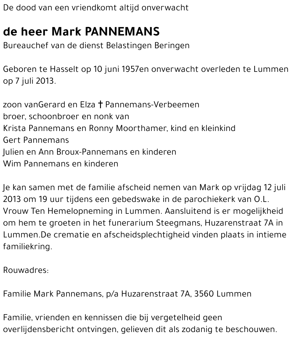Mark Pannemans