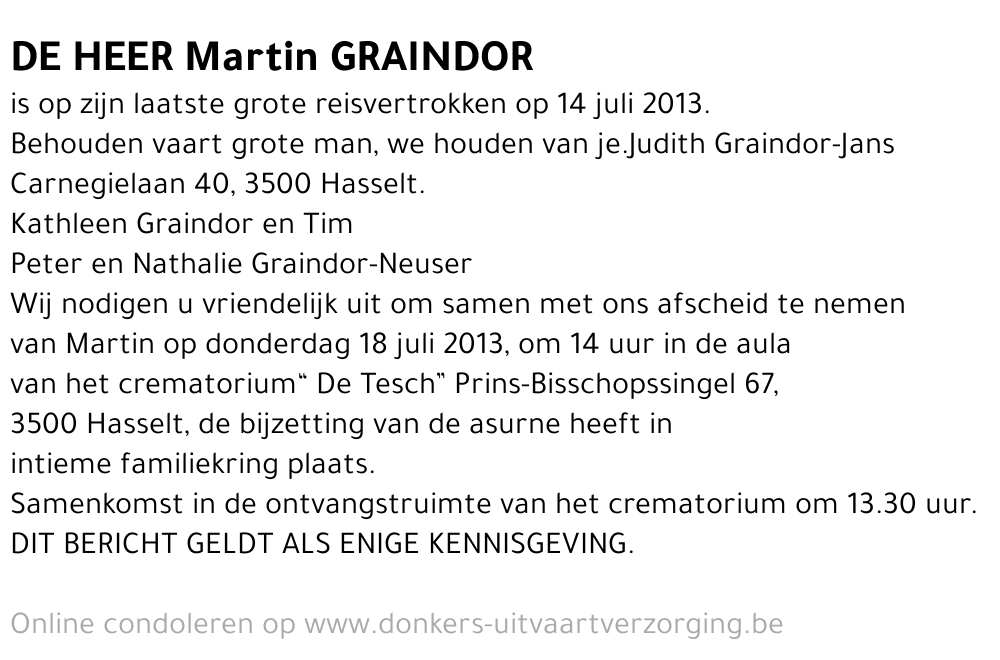 Martin Graindor