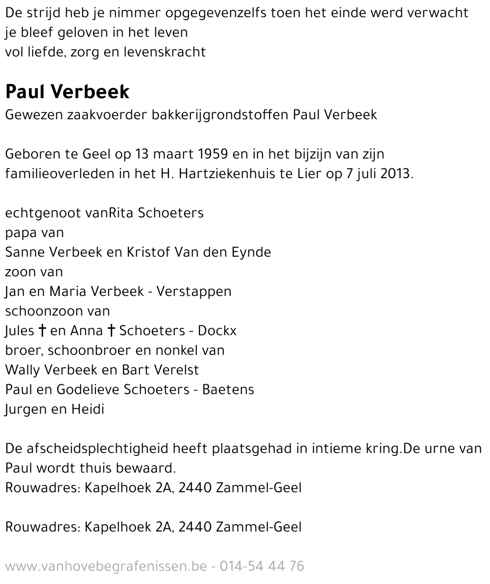 Paul Verbeek