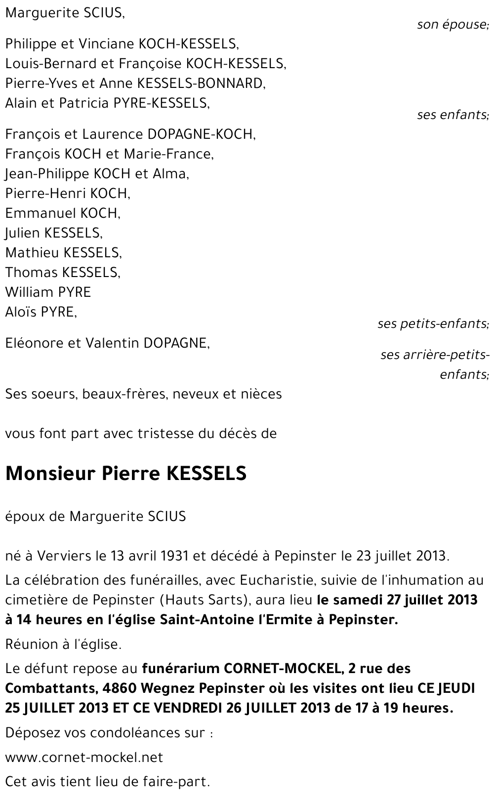 Pierre KESSELS