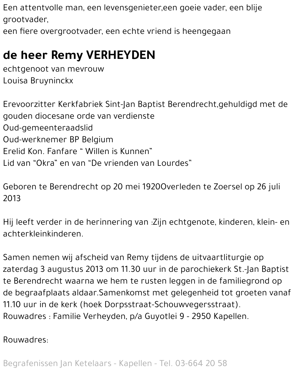 Remy Verheyden