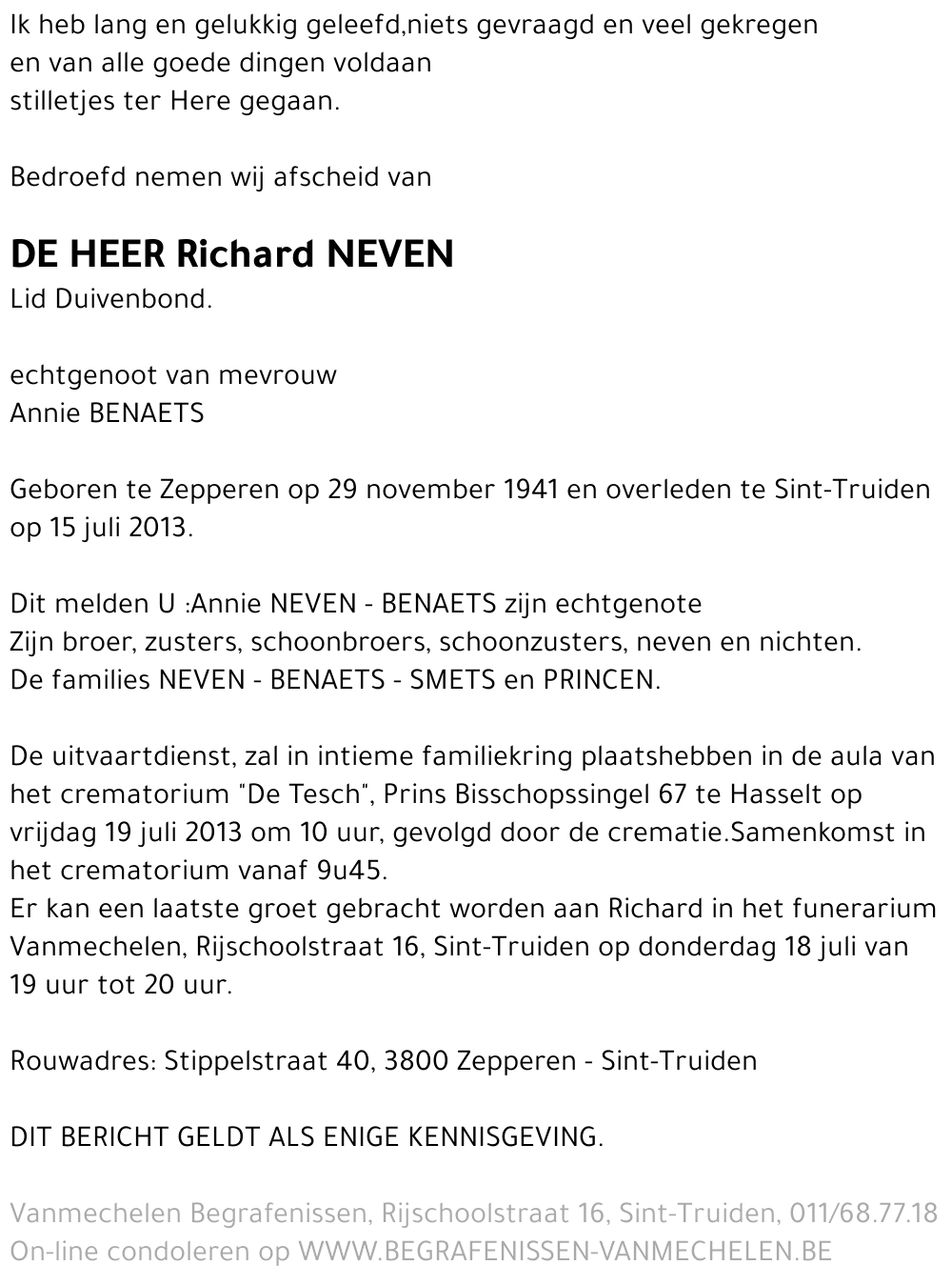 Richard Neven