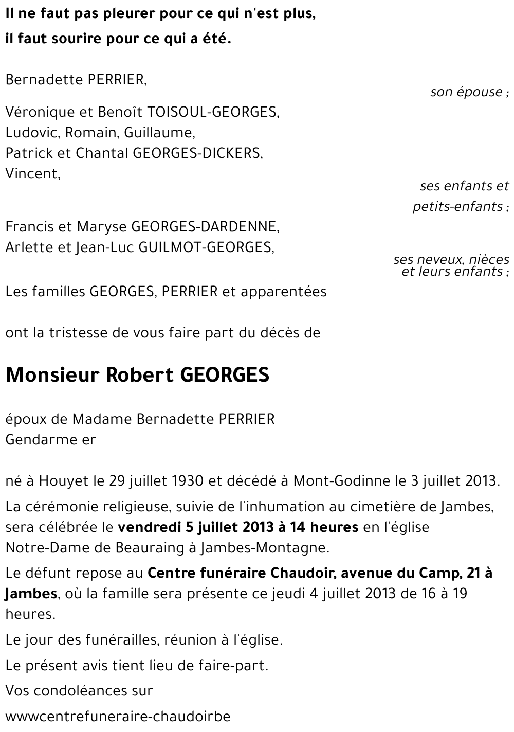 Robert GEORGES