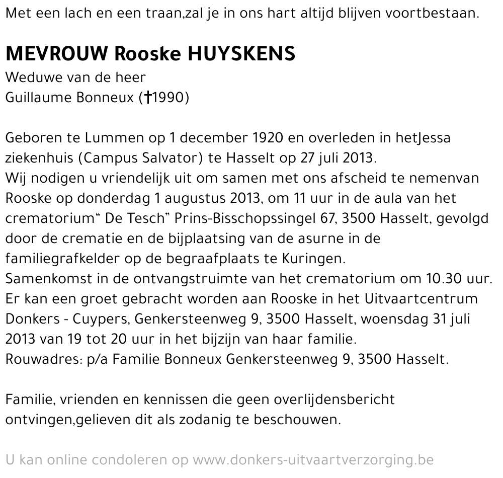 Rooske Huyskens