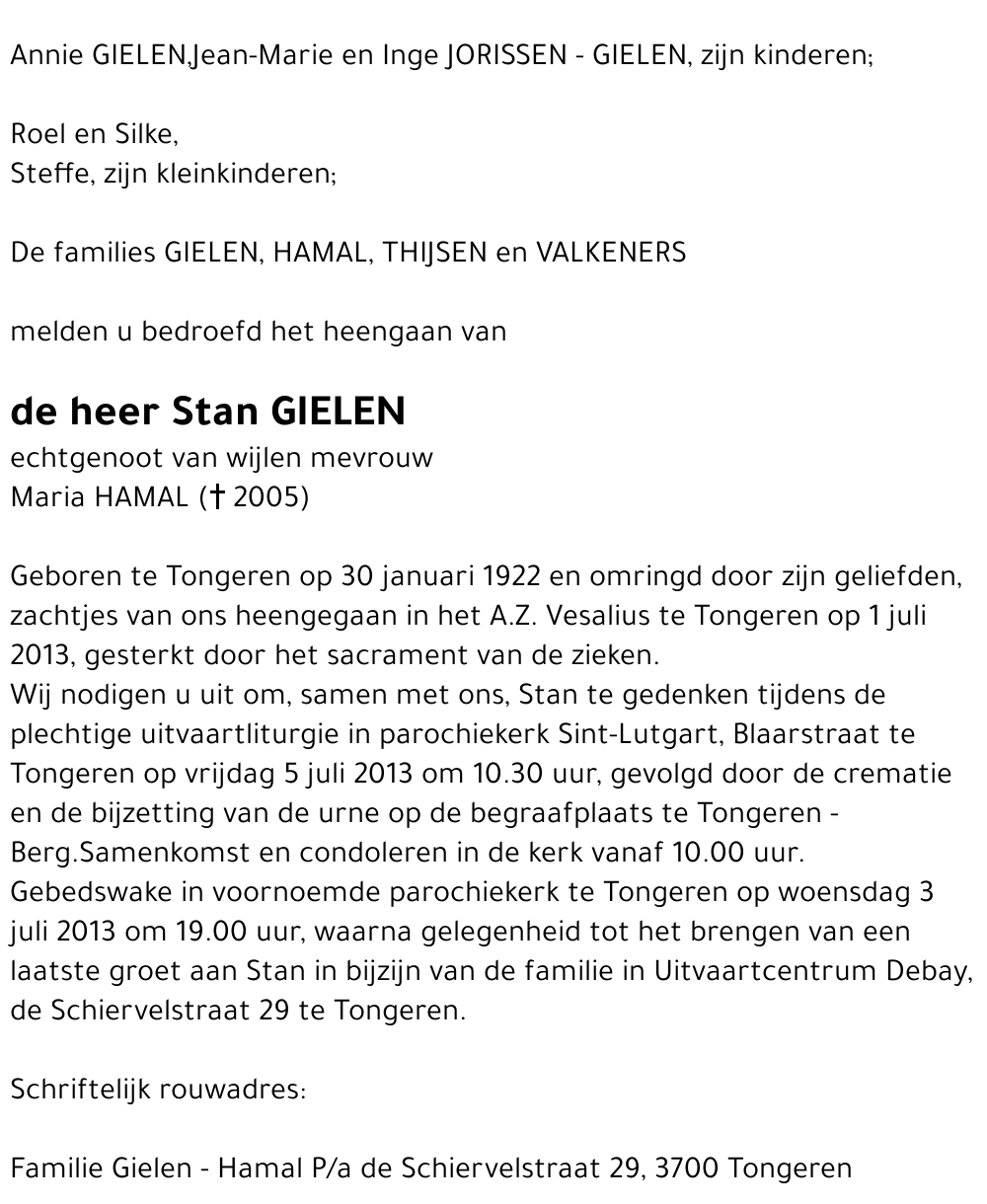 Stan GIELEN