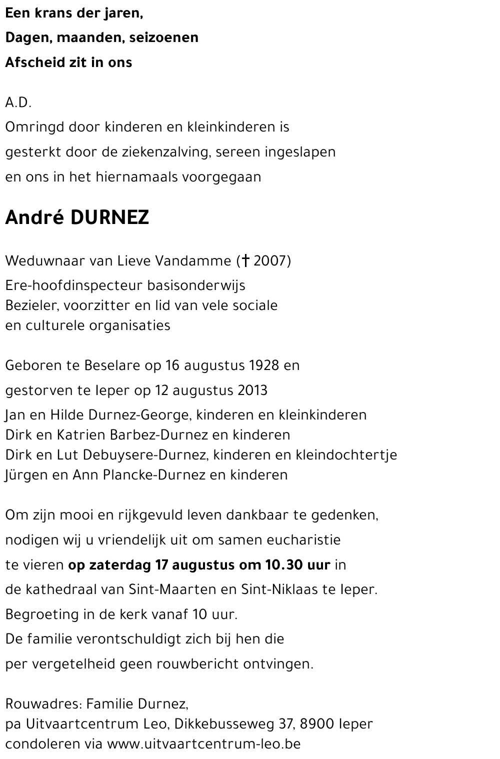 André DURNEZ