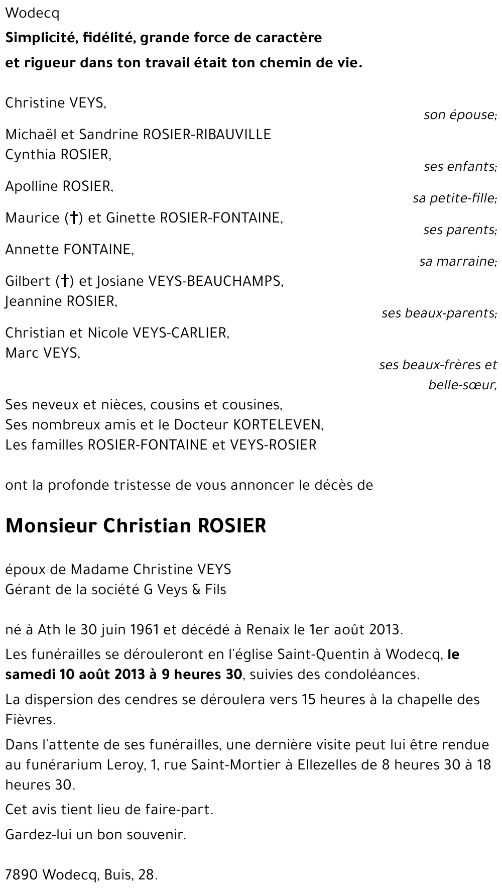 Christian ROSIER