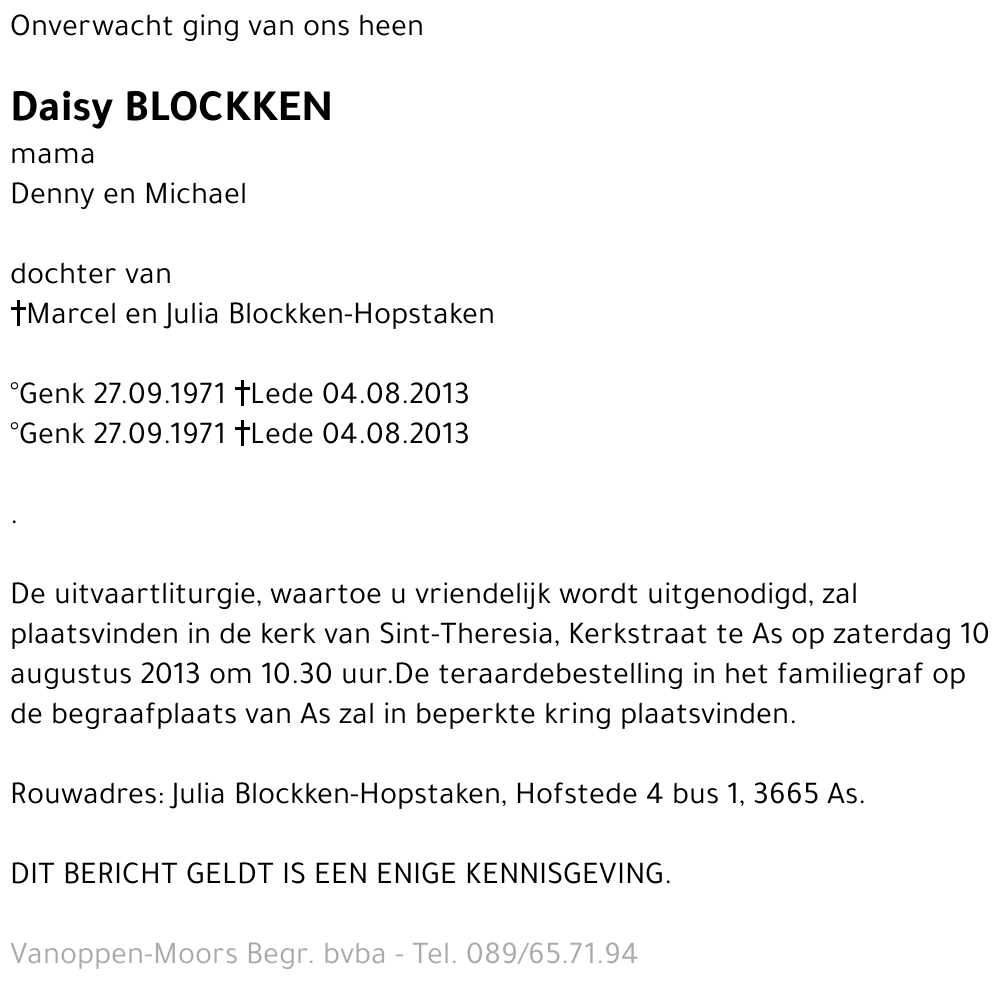 Daisy Blockken