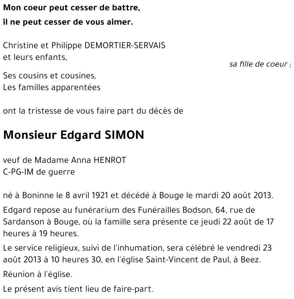 Edgard SIMON
