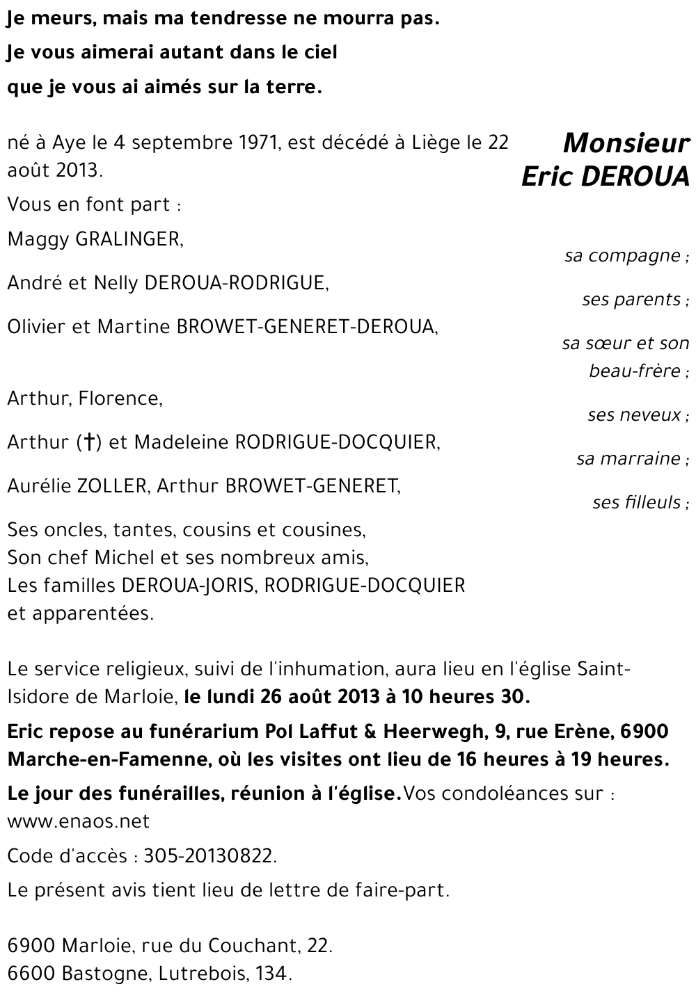 Eric DEROUA