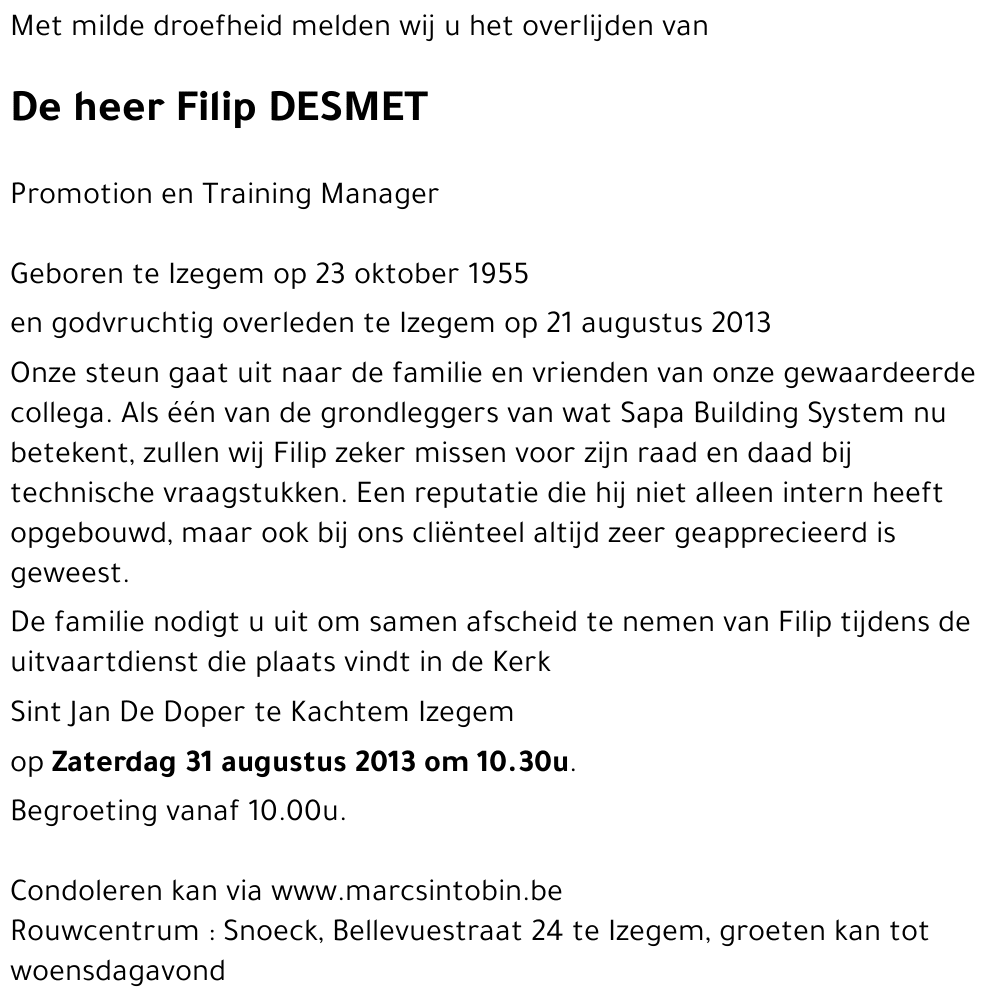 Filip DESMET
