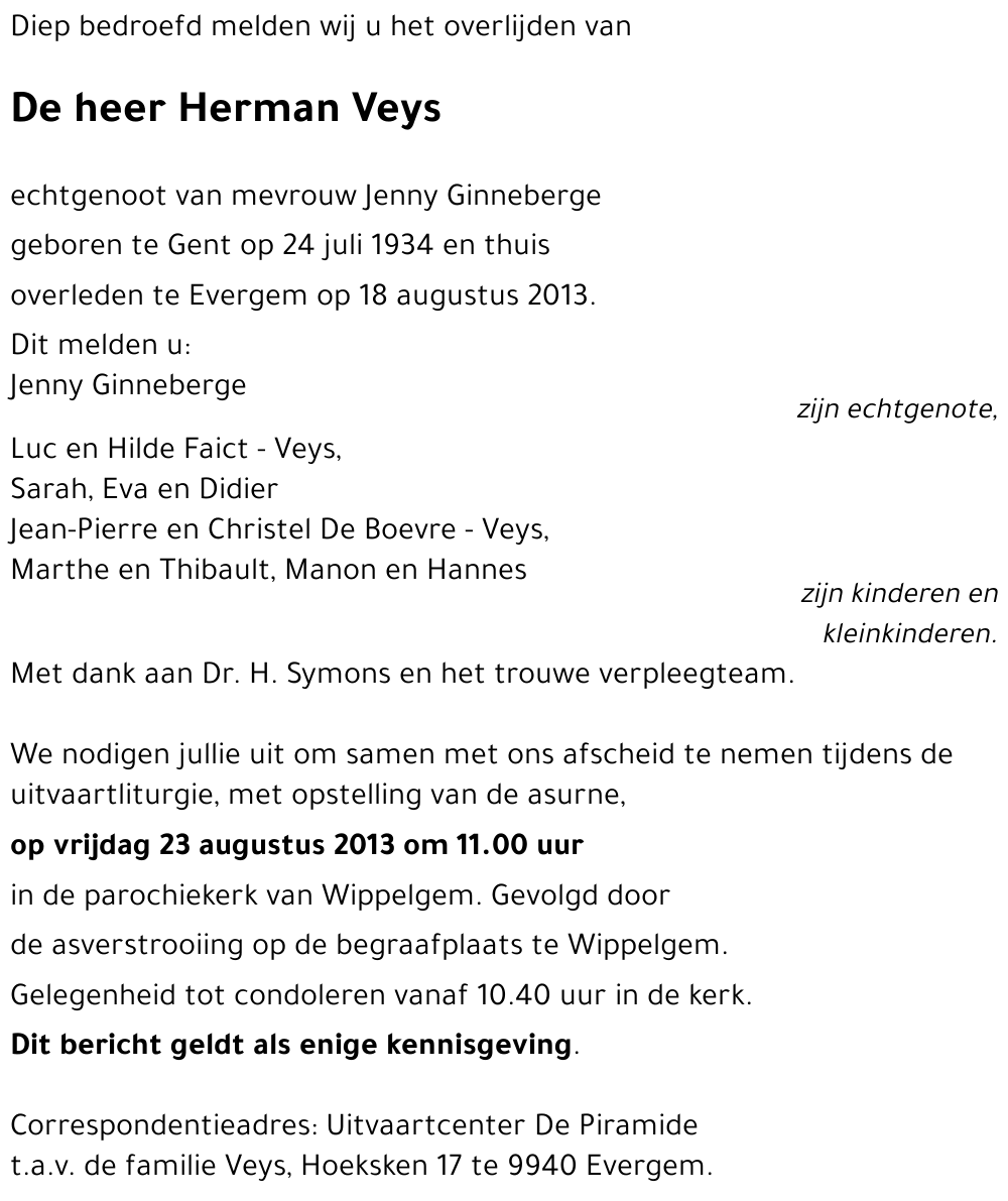 Herman Veys
